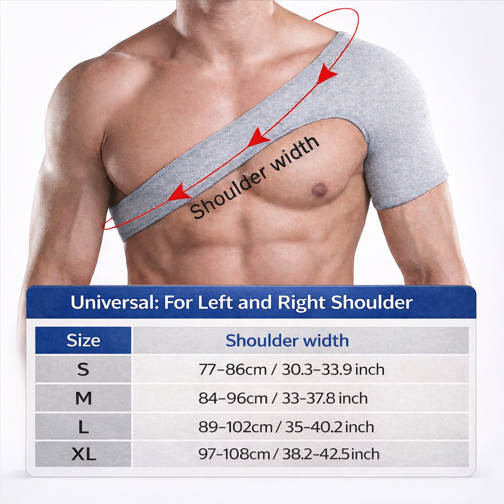 Premium Olvero™ Bamboo Shoulder Brace