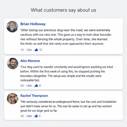 Reviews from customers about a product or service displayed on a screen.